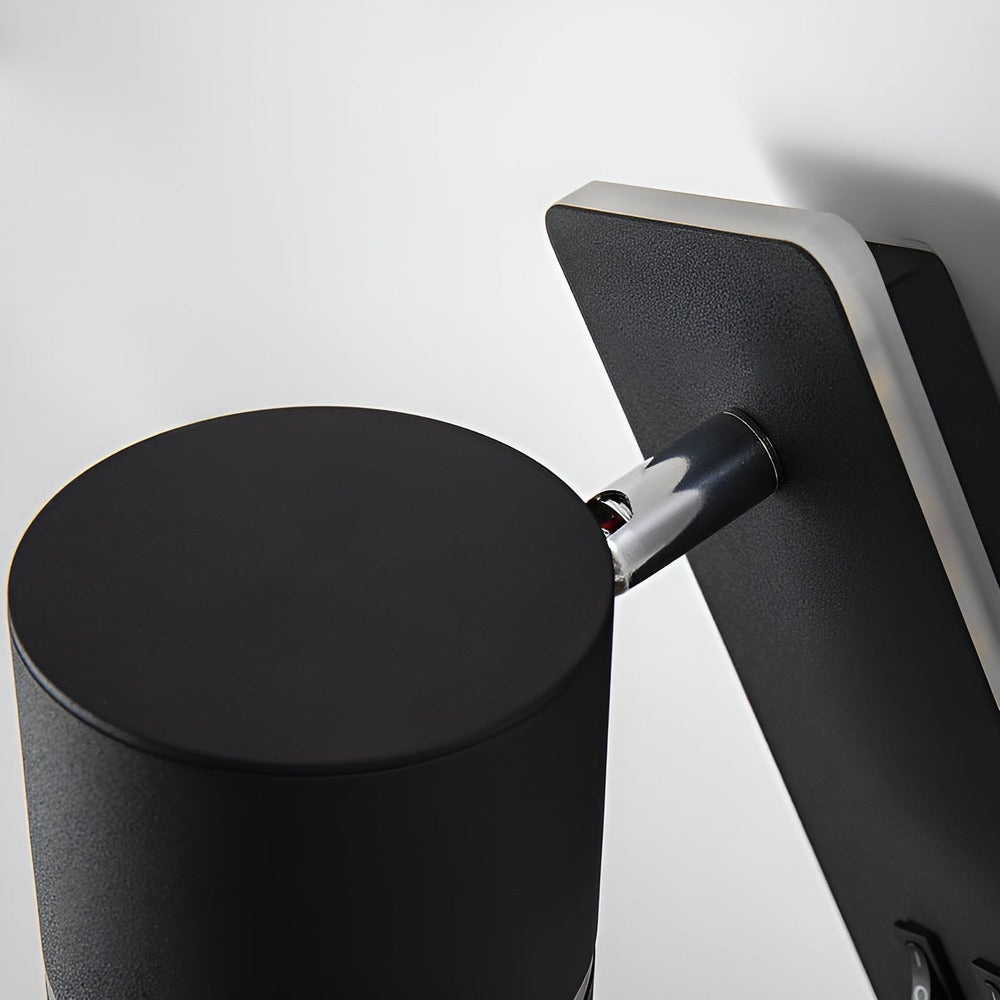 Minimalistisk Cylinder-Vägglampa - Roterande Vägglampa av Järn