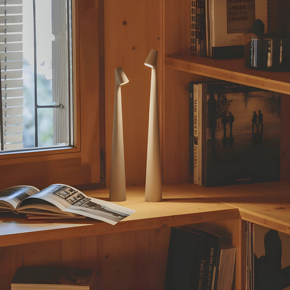 Trådlös LED-bordslampa 35/45 cm – dimbar, modern design, många färger
