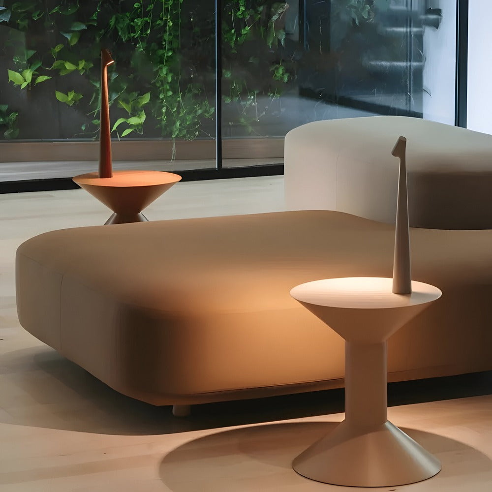 Trådlös LED-bordslampa 35/45 cm – dimbar, modern design, många färger