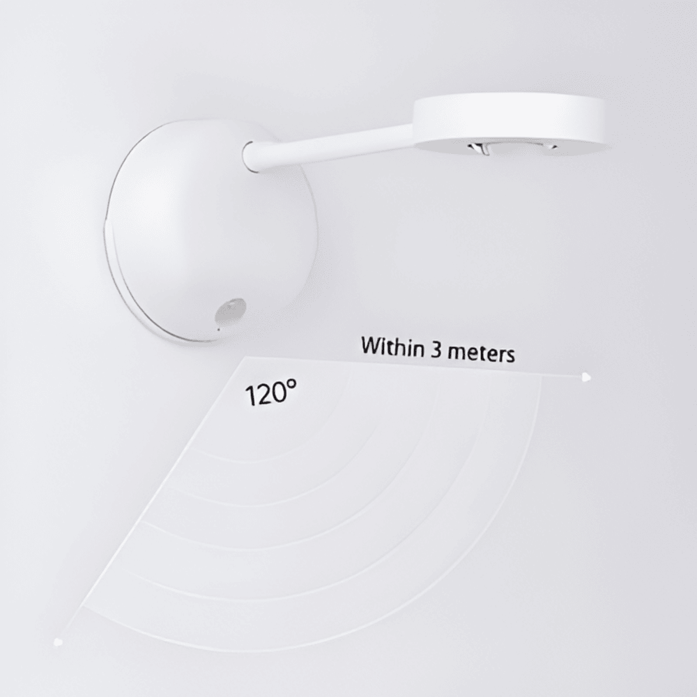 Rörelsestyrd Trådlös LED Spotlampa - Vägglampa för Inomhus- och Utomhusbruk