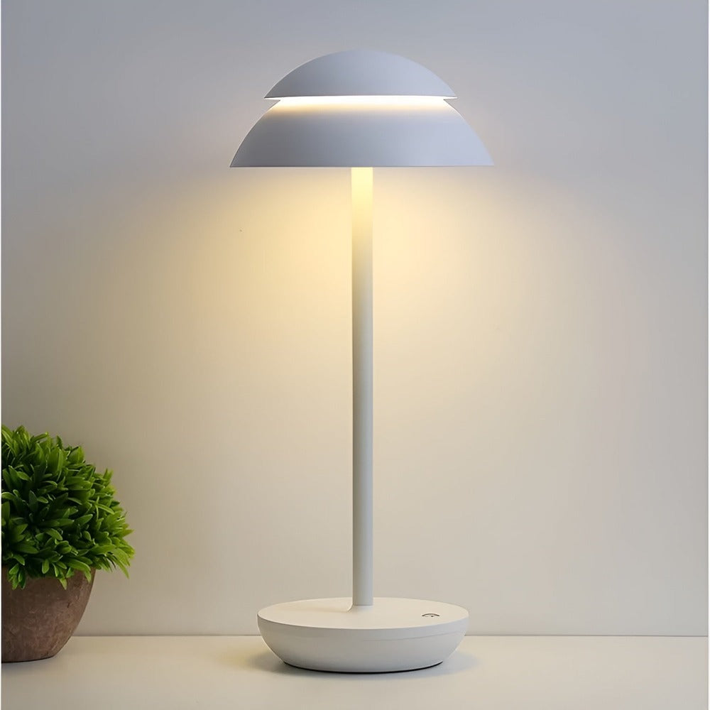 UmbraGlow - Slim Sladdlös Bordslampa med LED-Skärm
