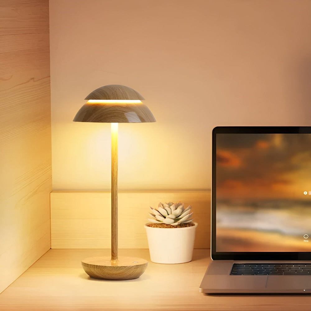UmbraGlow - Slim Sladdlös Bordslampa med LED-SkÀrm