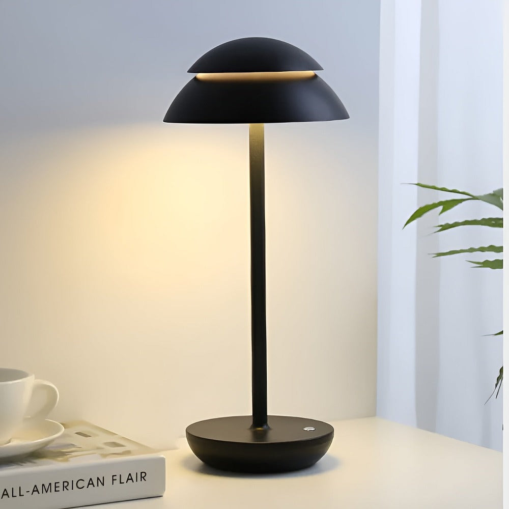 UmbraGlow - Slim Sladdlös Bordslampa med LED-SkÀrm