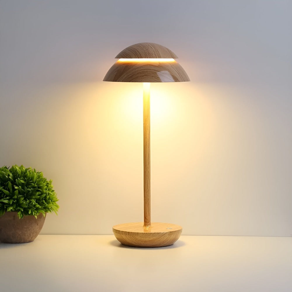UmbraGlow - Slim Sladdlös Bordslampa med LED-Skärm