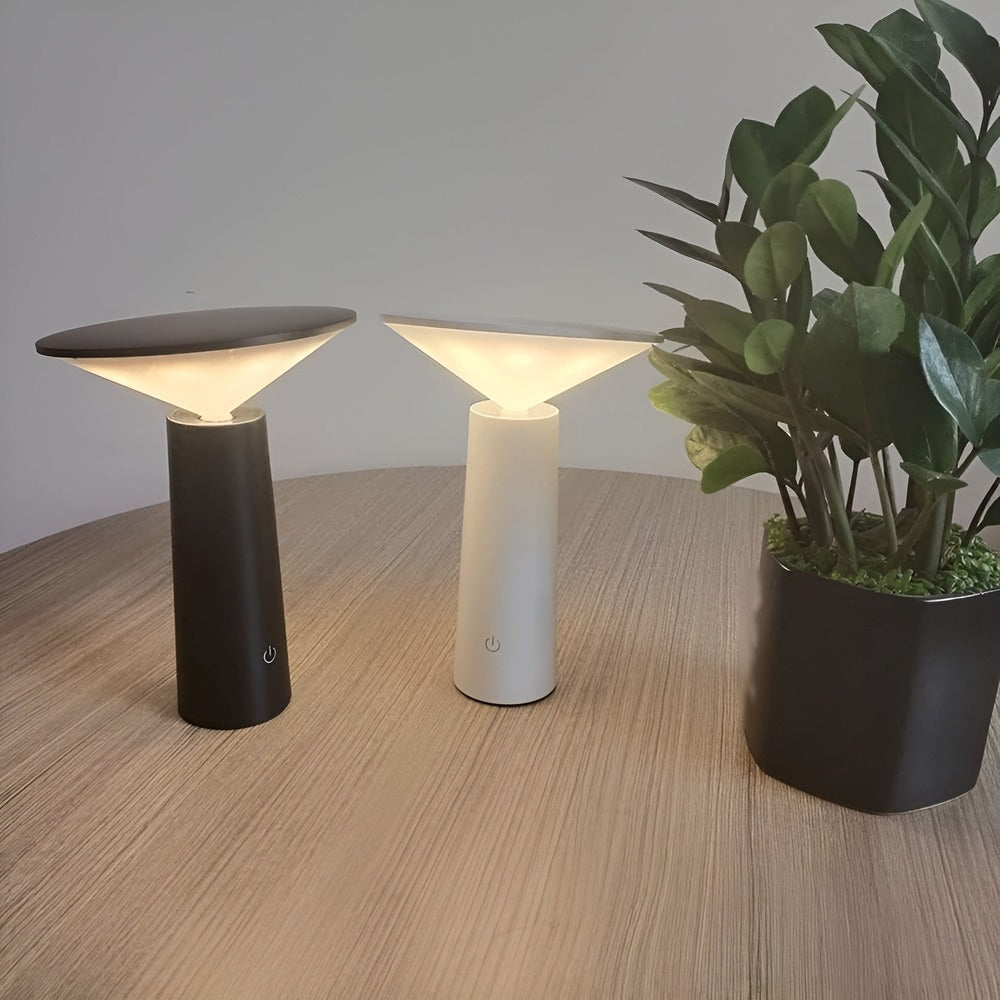 VersaLight - Bärbar LED-Nattlampa med 360° Vridbart och Dimbart Ljus