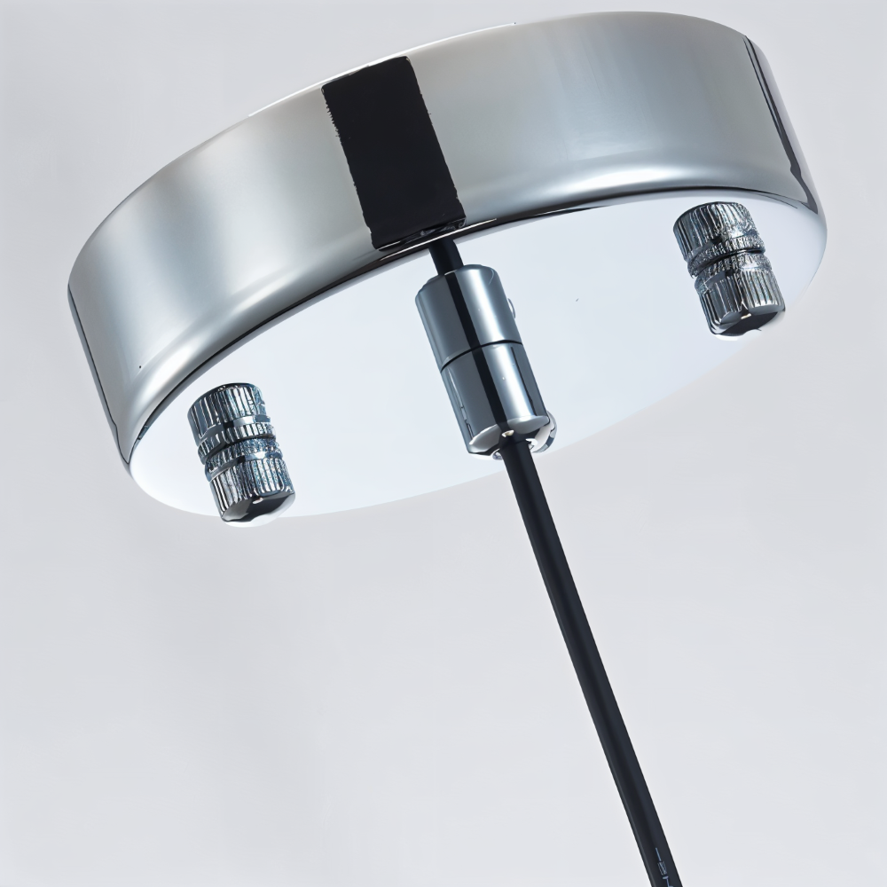 OrangeOrb Pendellampa - Retro Bauhaus Glas Hänglampa - Dubbelskiktad Lampa