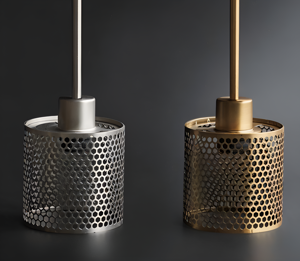 Orbee Vägglampa - Stilren Glas Vägglampa - Honungskaka Vägglampdesign - Vintage Vägglampor LED