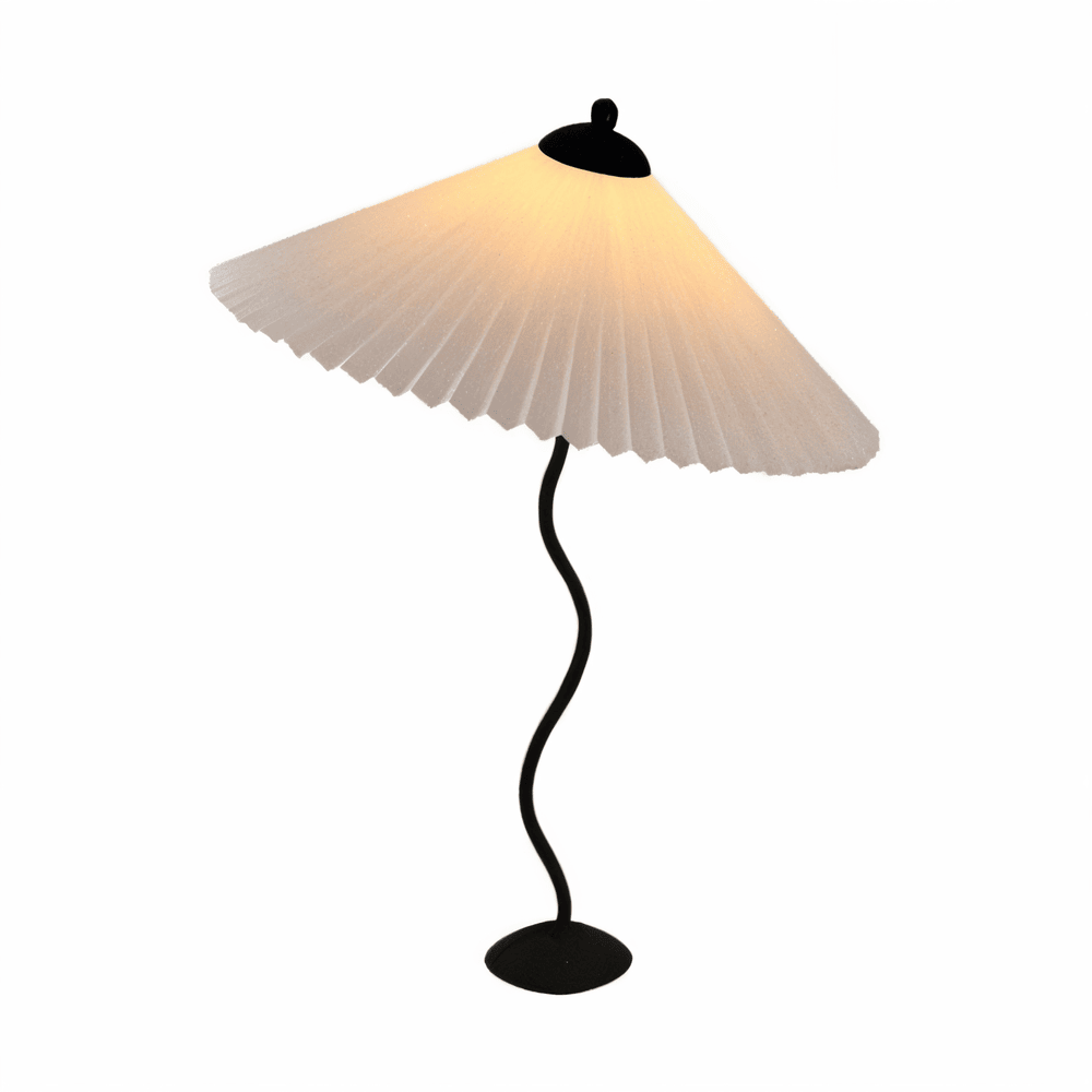 Ori Squiggle Lampa - Fälld Bordslampa - Origami LED Bordslampa