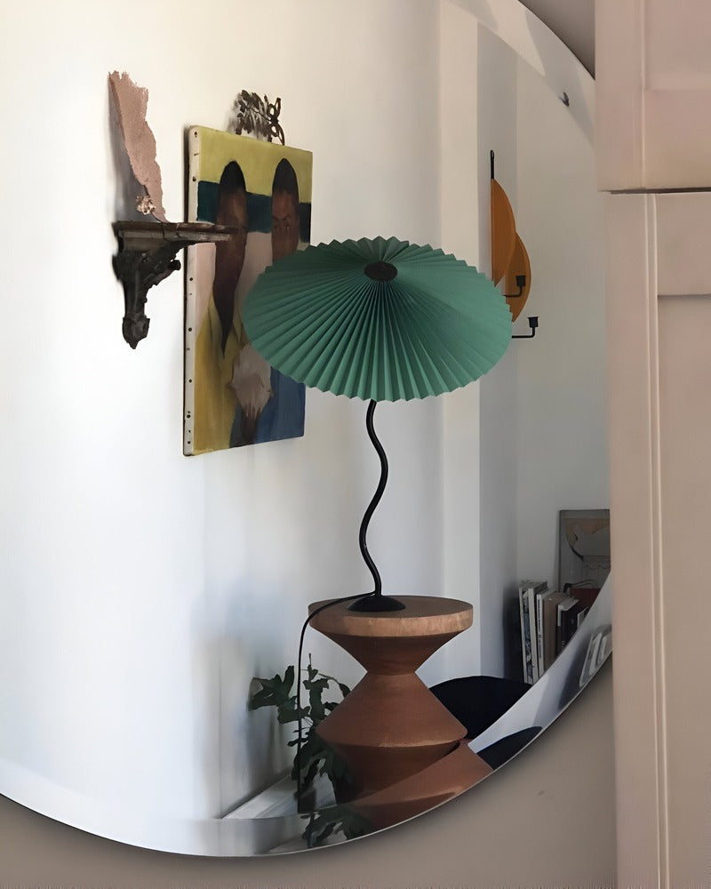 Ori Squiggle Lampa - Fälld Bordslampa - Origami LED Bordslampa