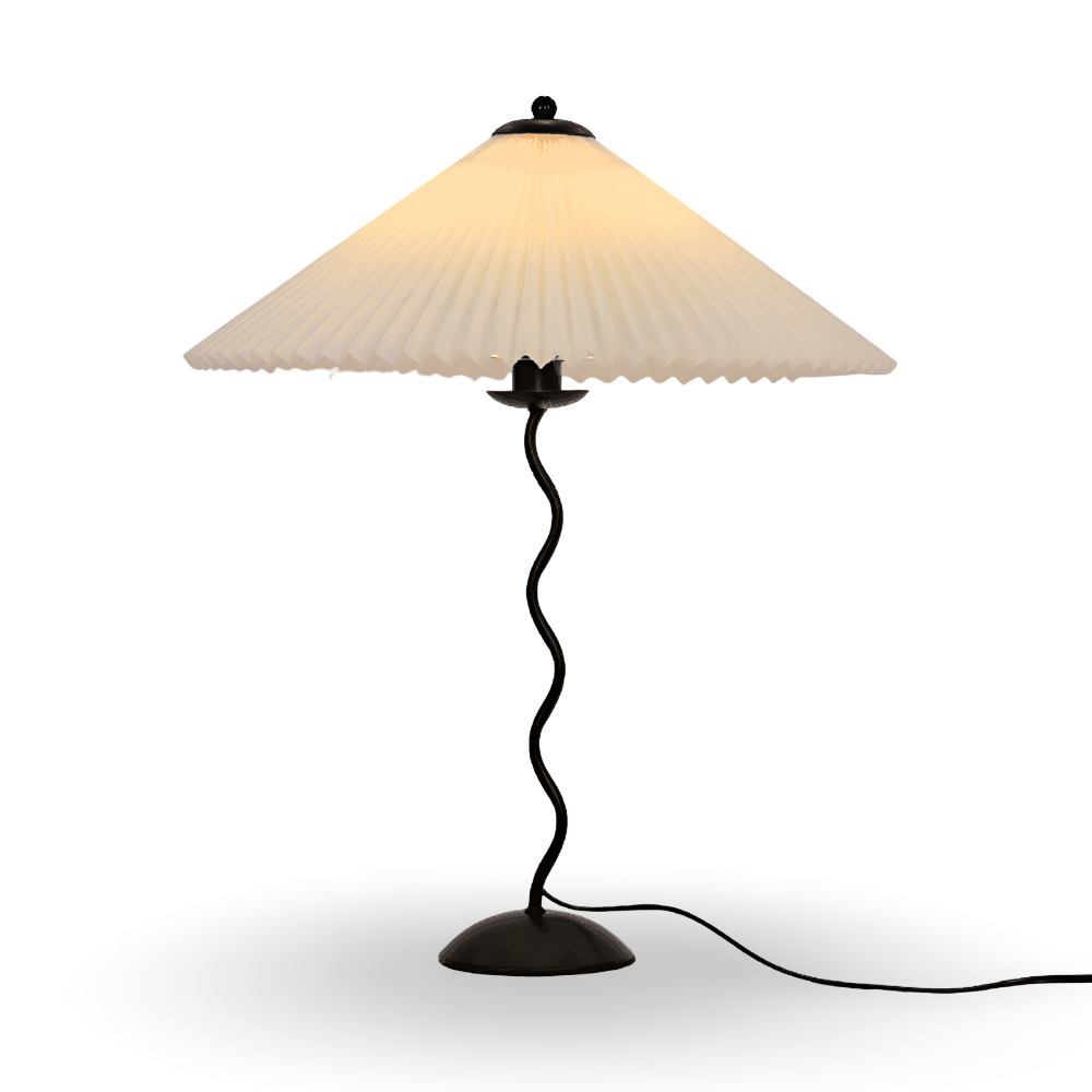 Ori Squiggle Lampa - Fälld Bordslampa - Origami LED Bordslampa