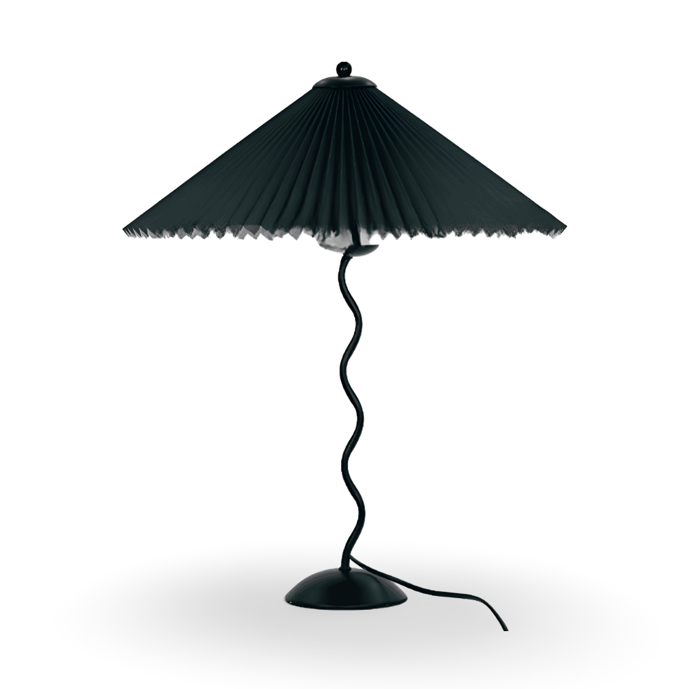 Ori Squiggle Lampa - Fälld Bordslampa - Origami LED Bordslampa