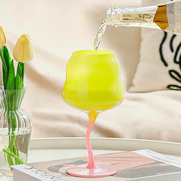Originalt oregelbundet vinglas - 473 ml Elegant glas för elegant drickande 7