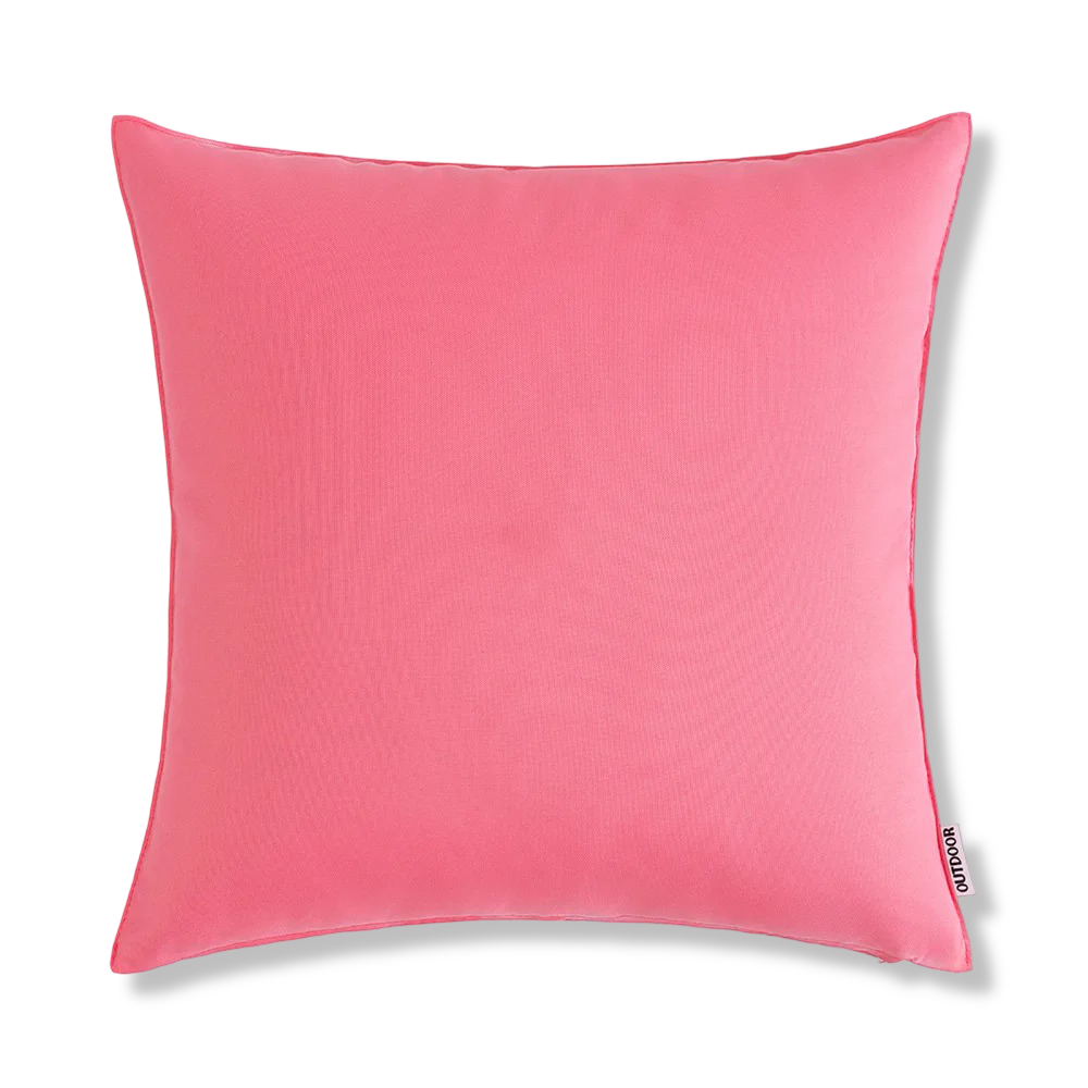 Utomhus Kuddöverdrag 45x45 cm Väderbeständigt – Rustikt linne-look kudde för trädgård & terrass – Vattenavvisande