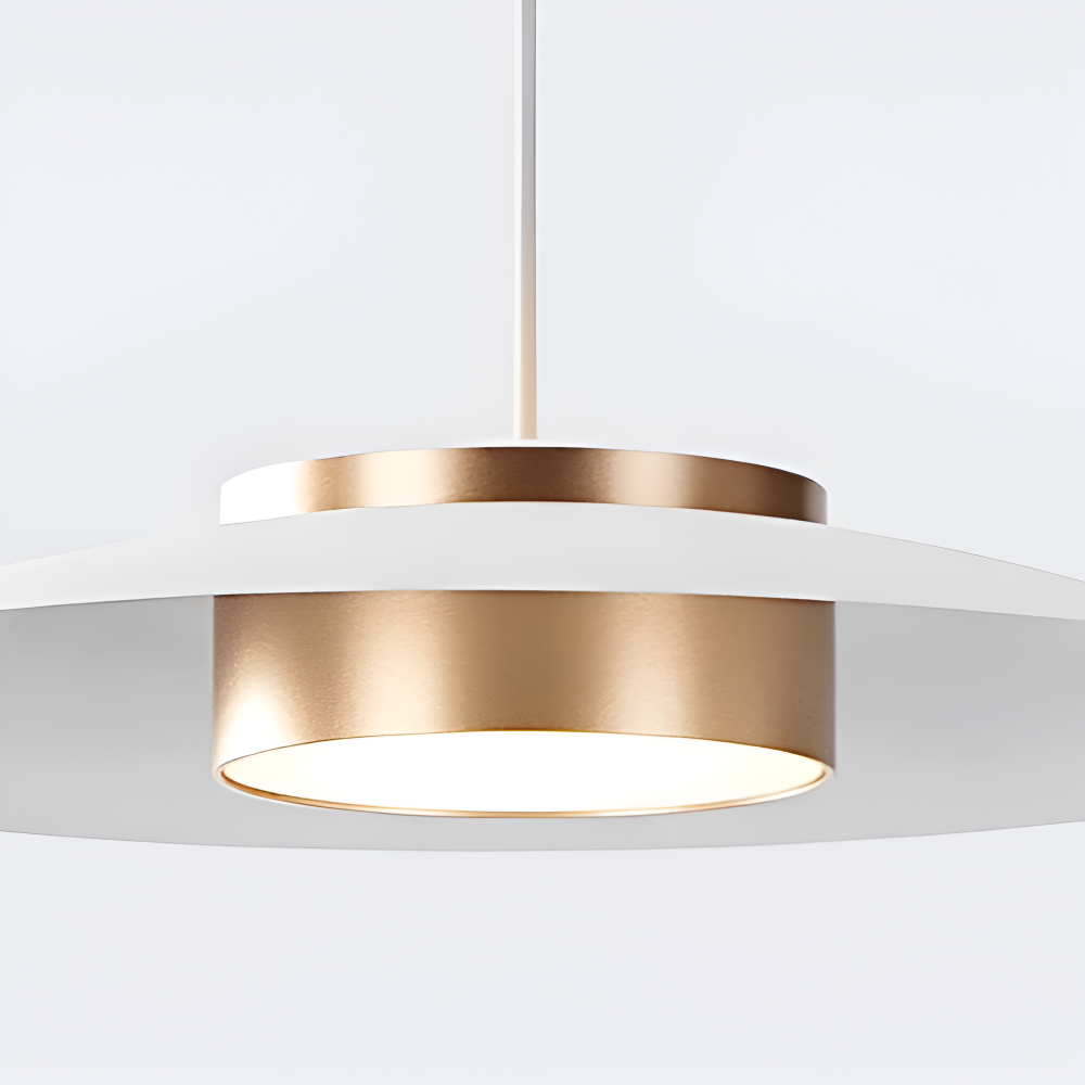 PlateLux Hänglampa - Nordisk Pendellampa - Svart Industriell Pendellampa