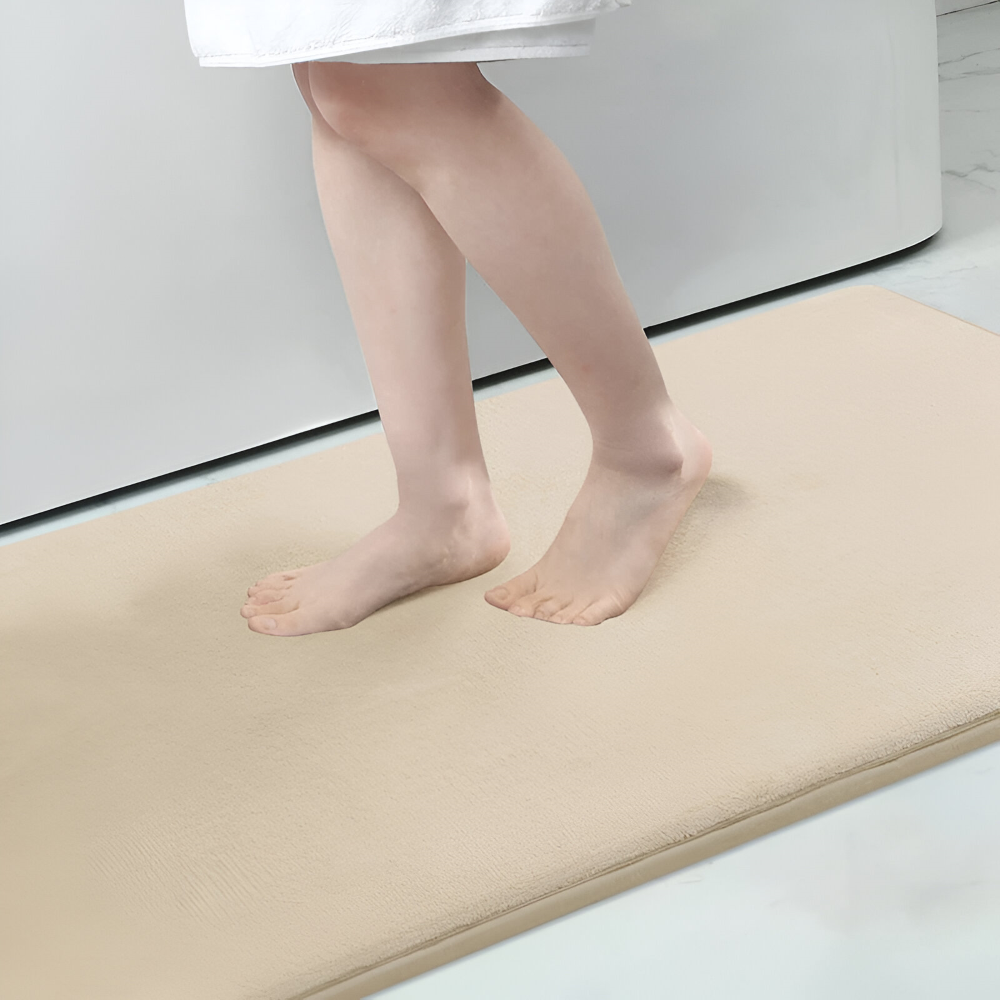 Plushig, Absorberande Badmatta - Halkfri Badmatta för mer Säkerhet och Komfort