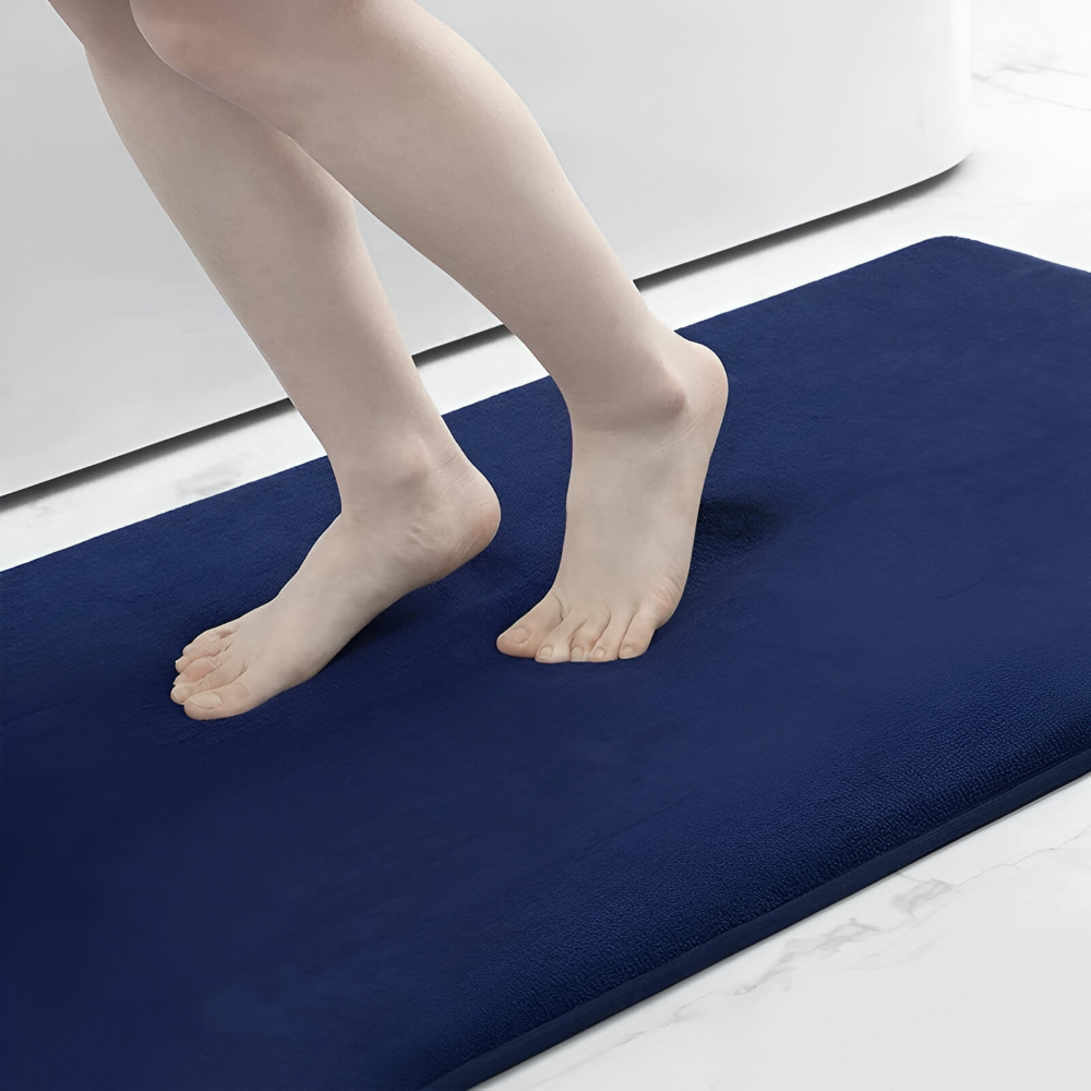 Plushig, Absorberande Badmatta - Halkfri Badmatta för mer Säkerhet och Komfort