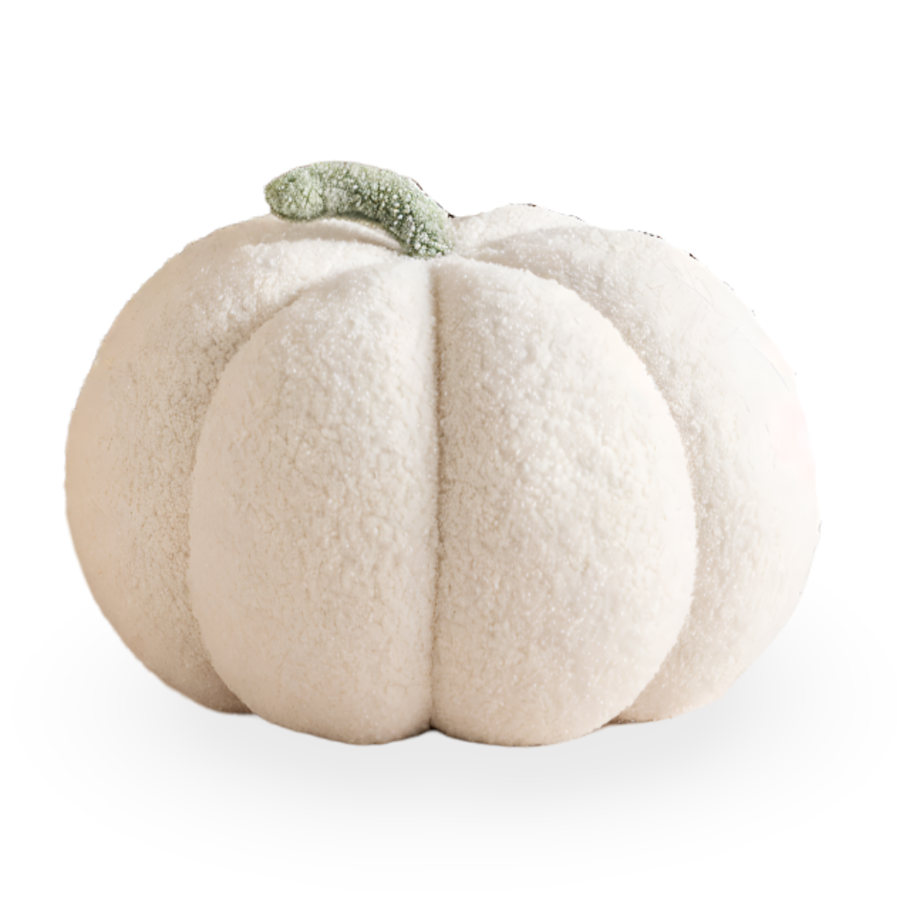 Pumpkin Cush - Texturerad Pumpa Plyschkudde
