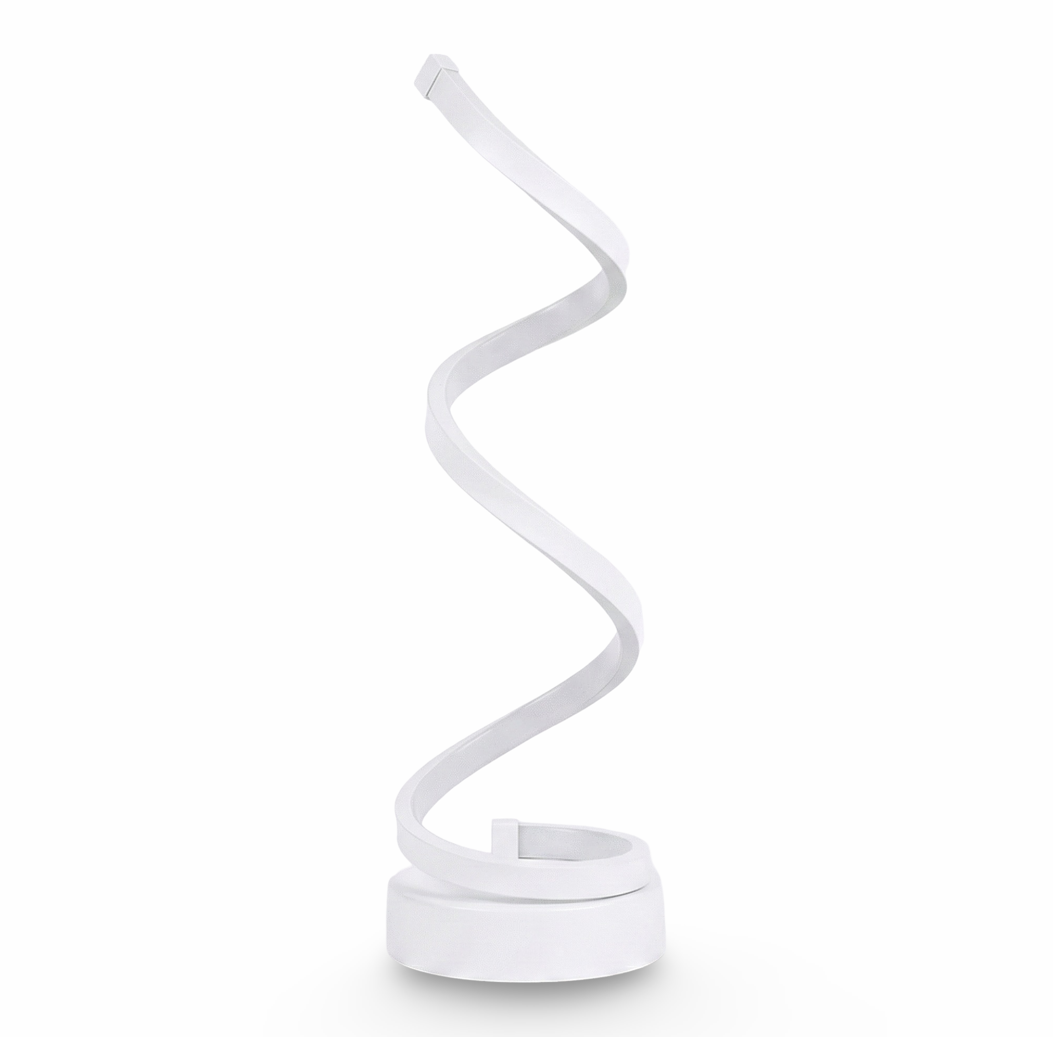 Radiant Curve - Spiralformad LED-Bordslampa med Touchkontroll