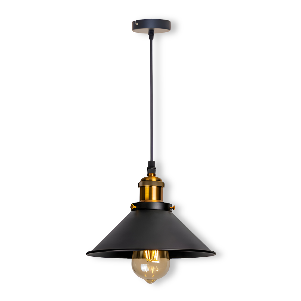 RetroDrop Hänglampa - Industriell Pendellampa - Retro LED Industriell Belysning