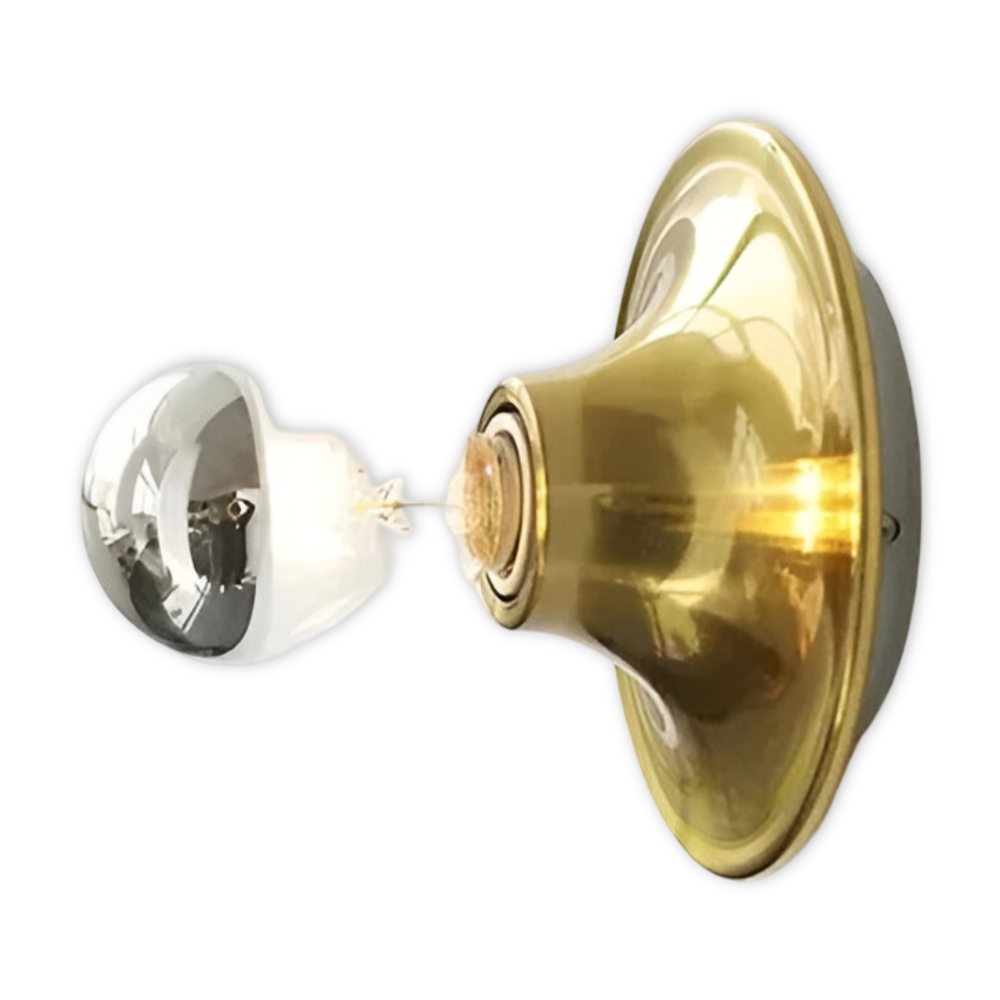 Retro Inspirerad Vägglampa med Inbyggd Belysning