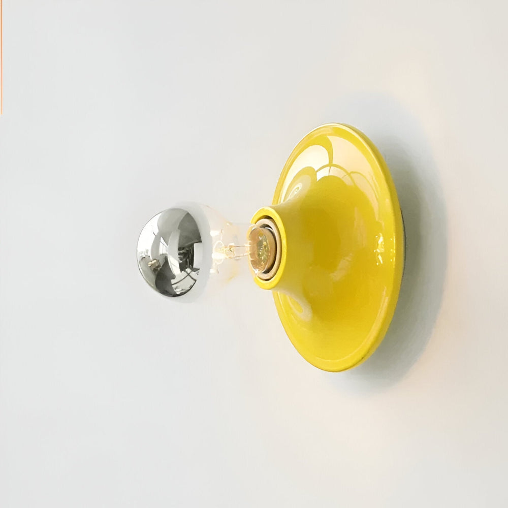 Retro Inspirerad Vägglampa med Inbyggd Belysning