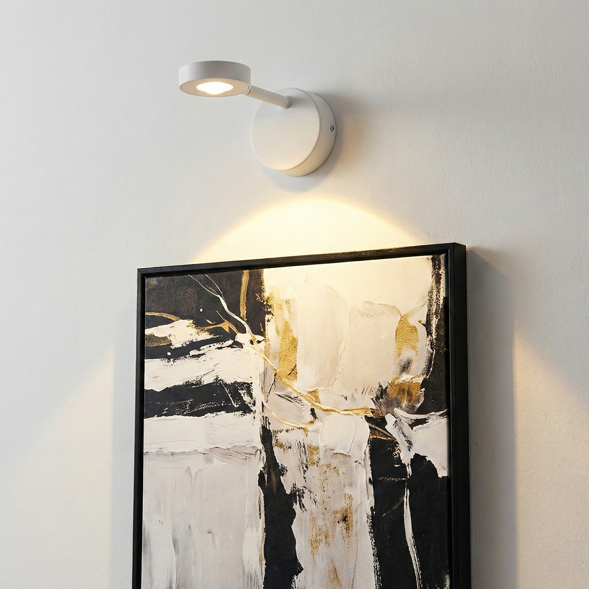 Rörelsestyrd TrÄdlös LED Spotlampa - VÀgglampa för Inomhus- och Utomhusbruk