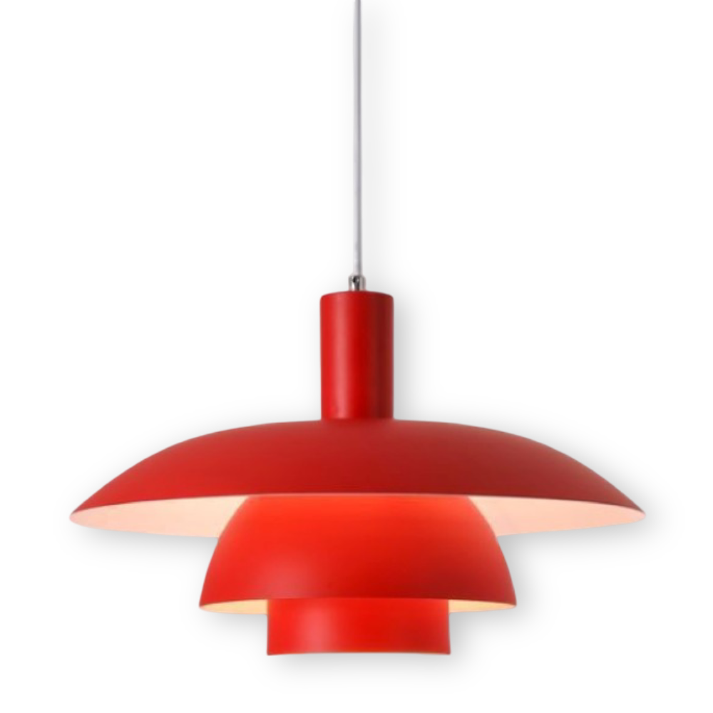 Skandinavisk Metall Hänglampa i Modern Design - Färgglad Pendellampa