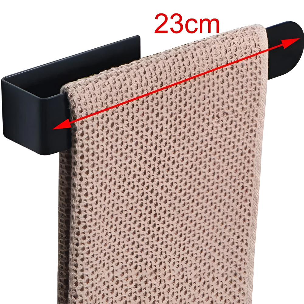 Självhäftande Handdukshållare Bad & Kök - 23cm/27cm Rostfritt Stål 304, Väggmontering