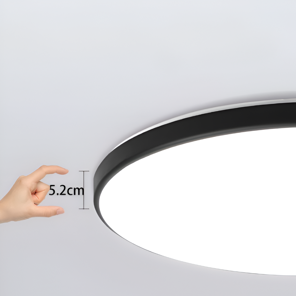 SlimCirc Taklampa - Rund LED-lampa - Tunna köksarmaturer