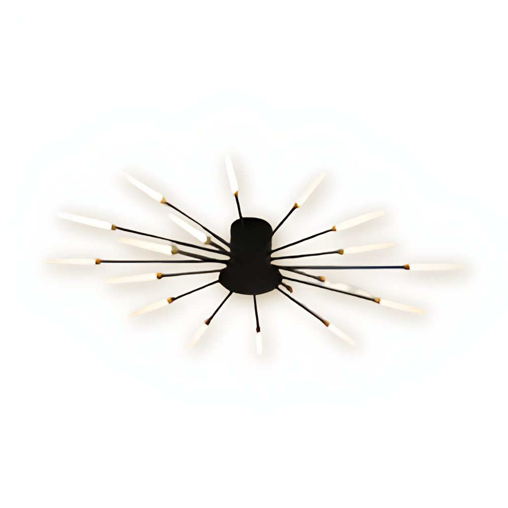 SpiraBright - Lyxig Fyrverkeridesign Nordisk LED Taklampa