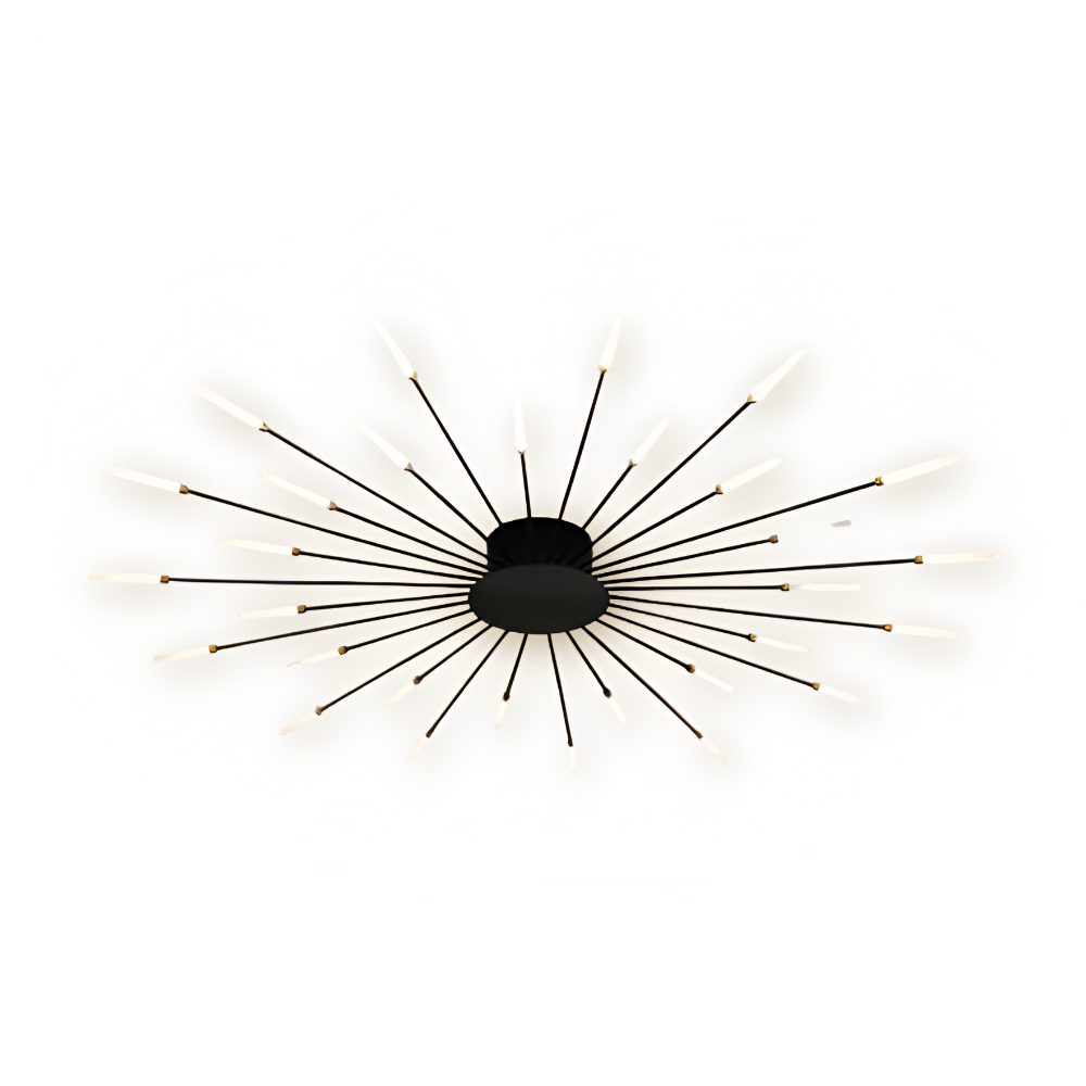SpiraBright - Lyxig Fyrverkeridesign Nordisk LED Taklampa