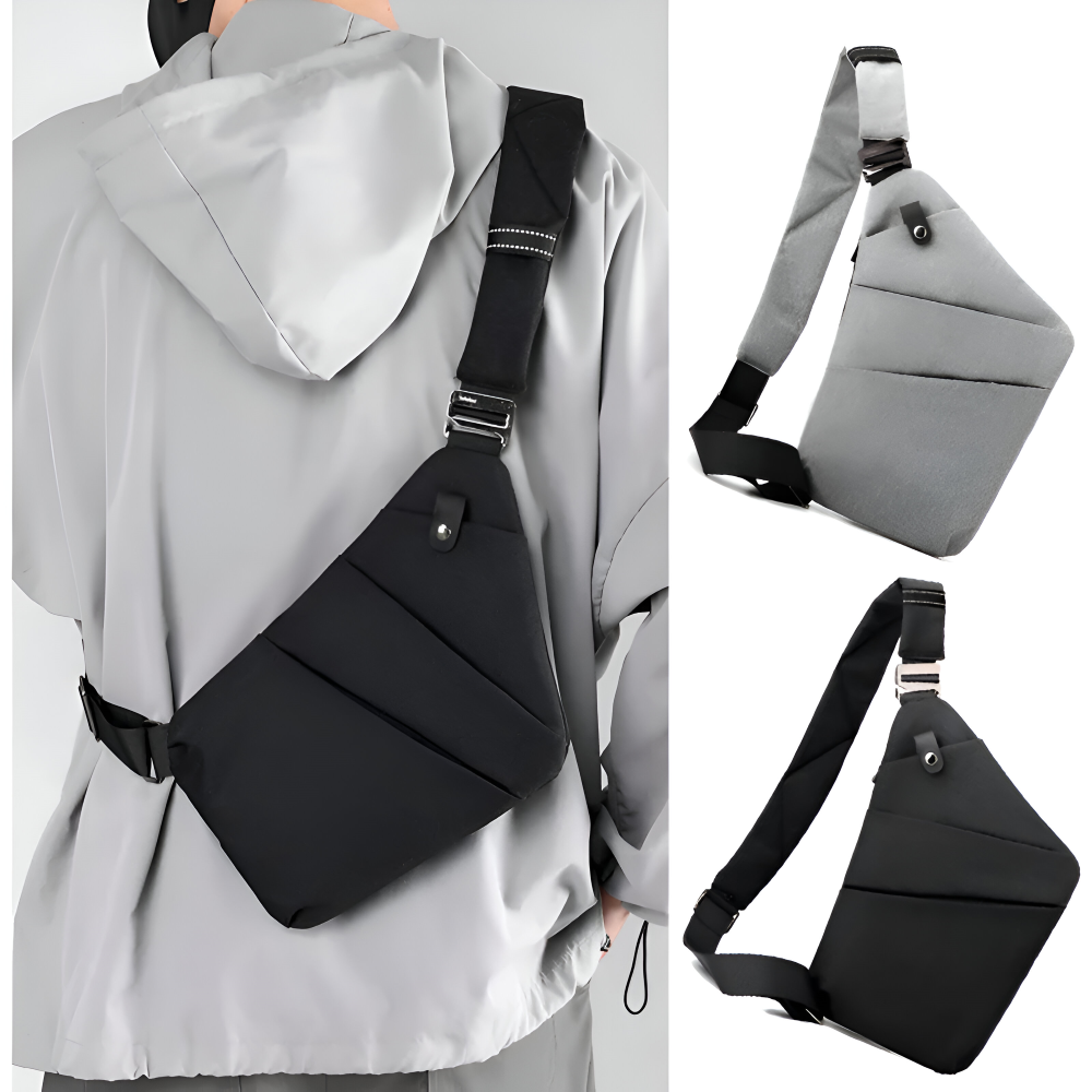 StealthGuard - Resväska - Anti-tjuv-väska för resor - Slim Sling-väska