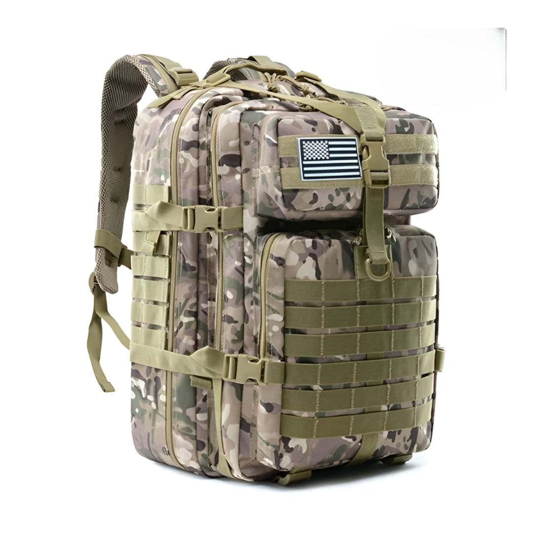 Taktisk Ryggsäck För Män - Robust Molle-Design i 30L och 45L För Utomhusäventyr 12