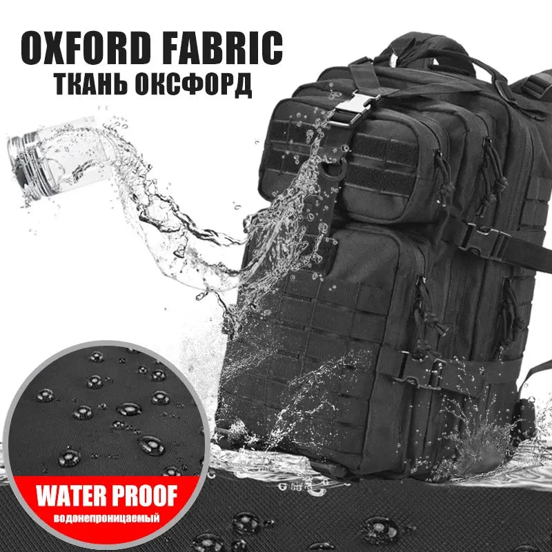 Taktisk Ryggsäck För Män - Robust Molle-Design i 30L och 45L För Utomhusäventyr 3