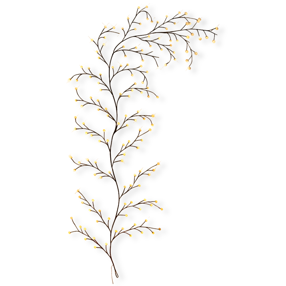 TwinkVine - DIY Biegsame Gren julbelysning