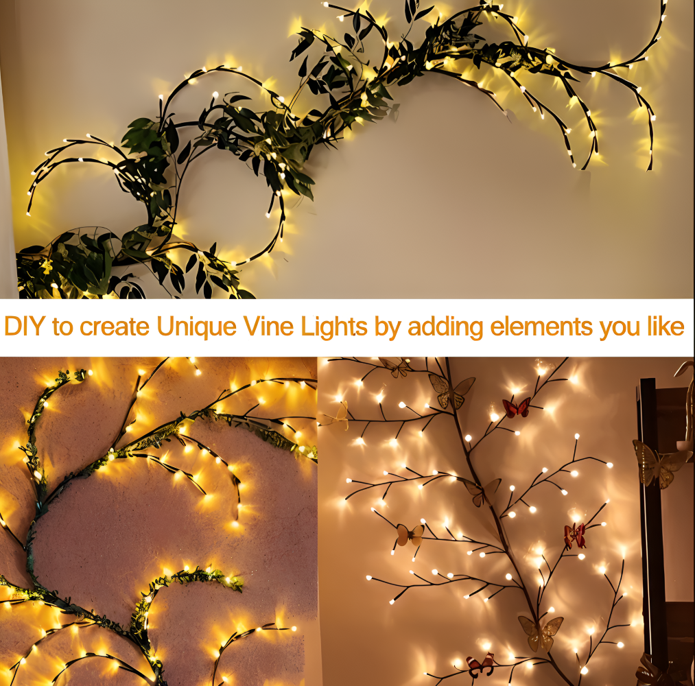 TwinkVine - DIY Biegsame Gren julbelysning