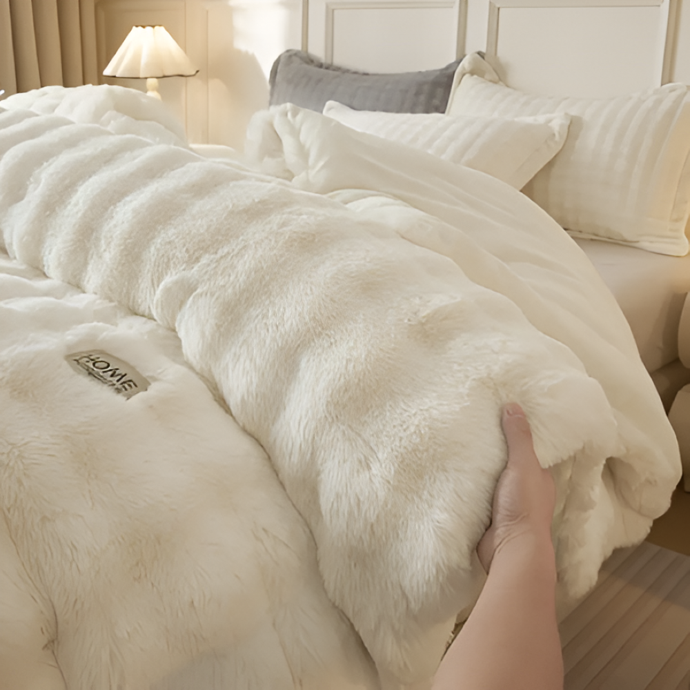 Ultra Mysig Mjölk Fleece Täcke - Lätt Plyschtäcke för Året Rund Komfort