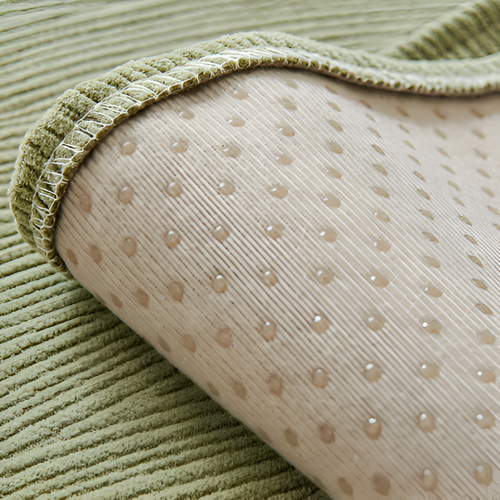 UniQuilted Sofabezug - Högdensitet Chenille Bomullssofföverdrag med Rutschfri Silikonbaksida