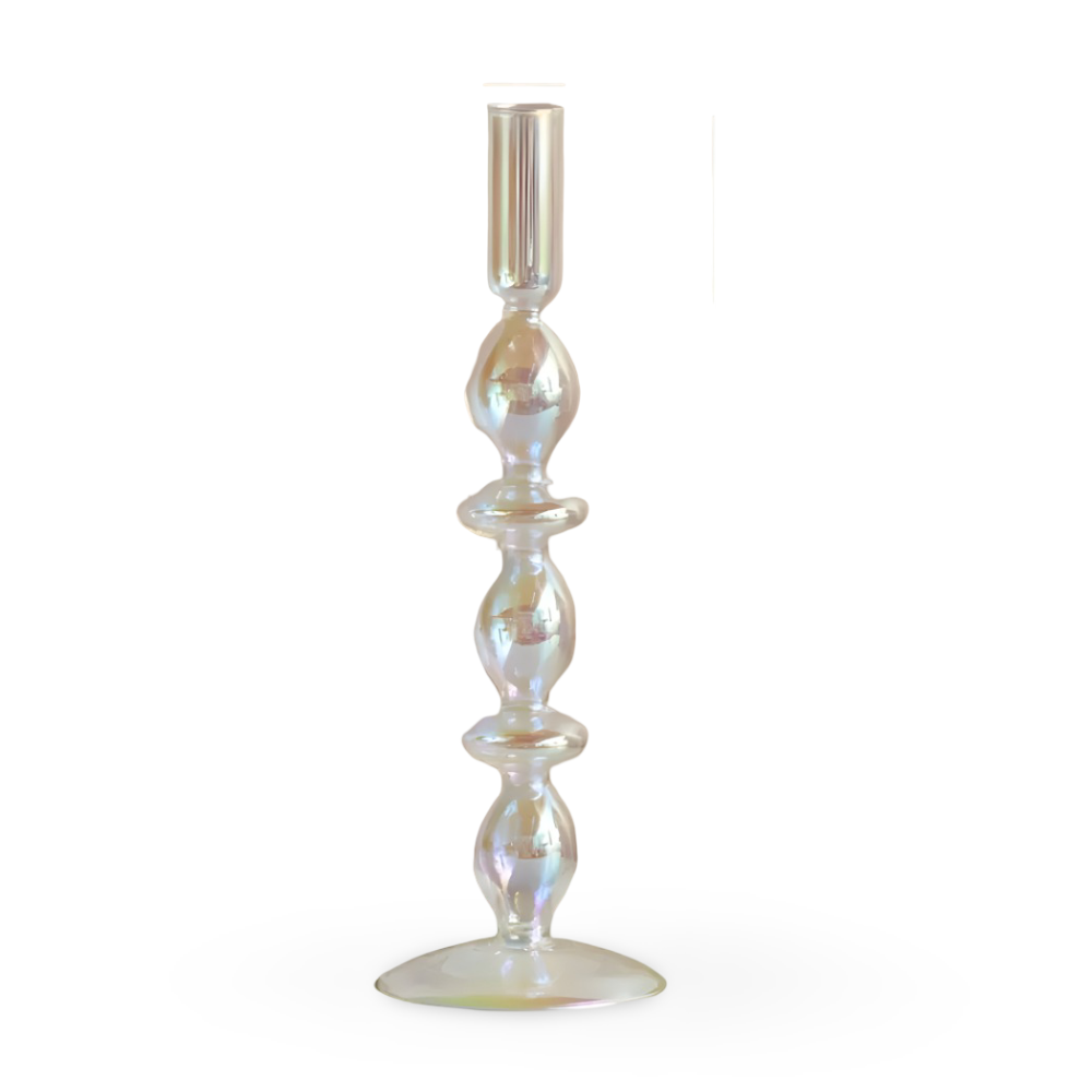 Levande Konstglas Ljusstake för Inredning