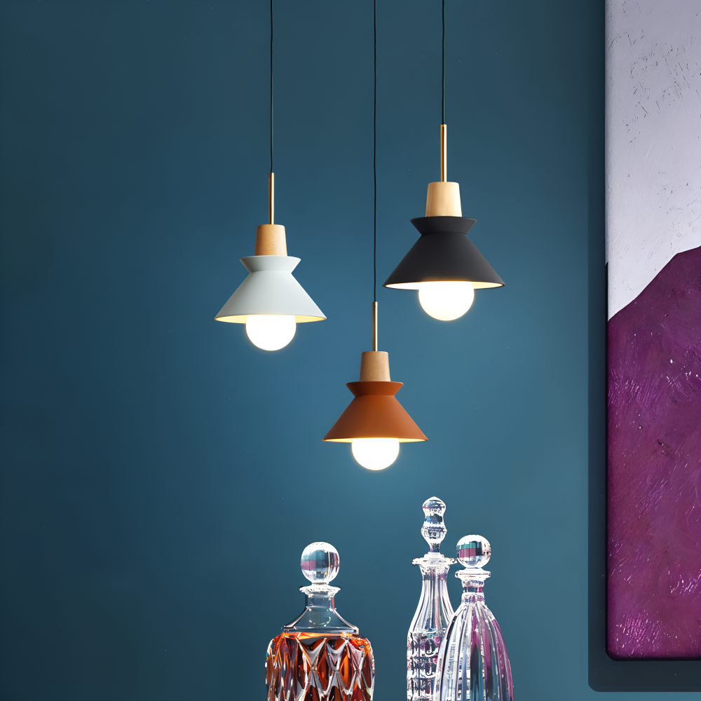 Vibrant Macaron Hänglampa - Nordisk Modern Hängbelysning