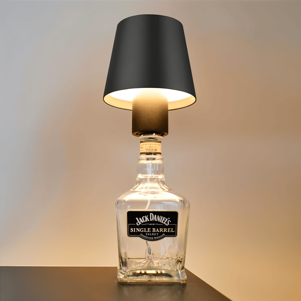 VinoGlint Bordslampa-Portabel Dimbar Vinflasklampa