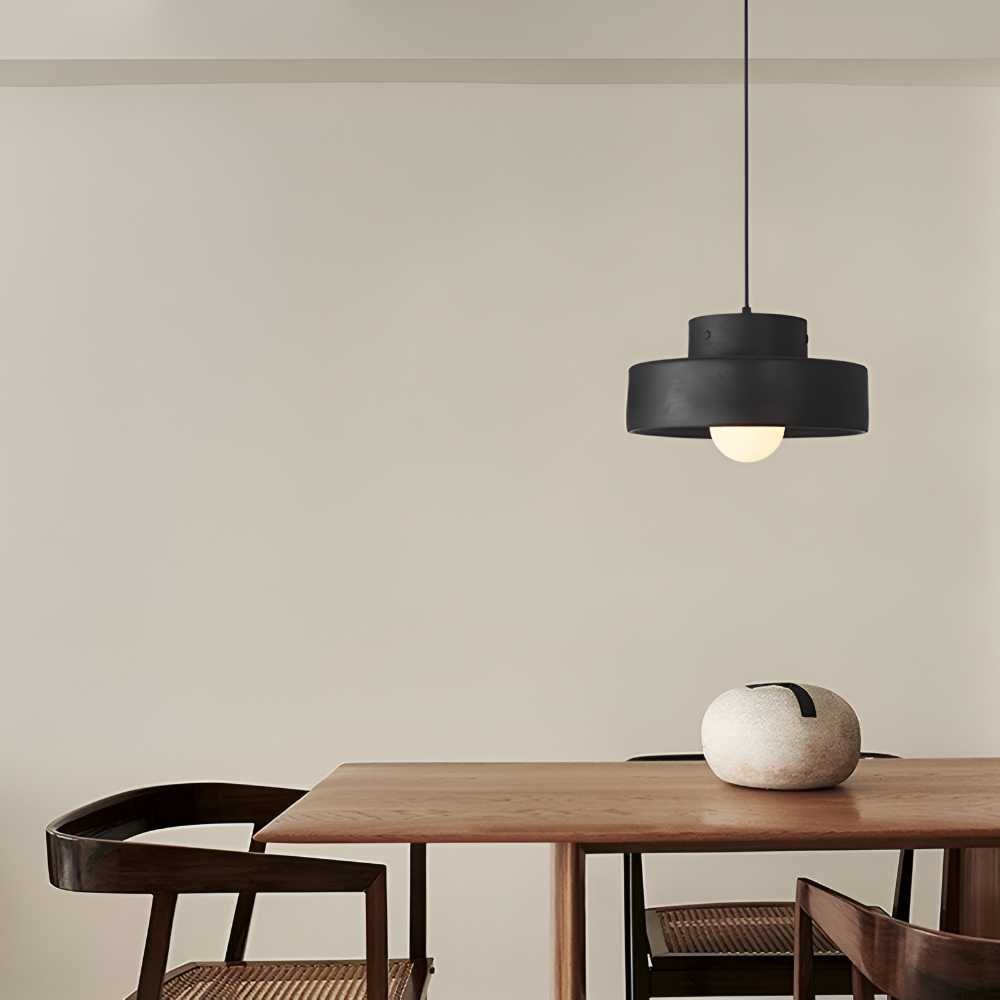Wabi Sabi Pendellampa - Röd Macaron Pendellampa - Rund Hänglampa