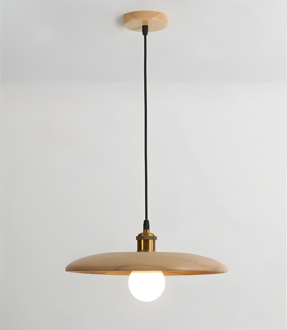 WooDisk Pendellampa - Underkopplampa - Hänglampa i Trä