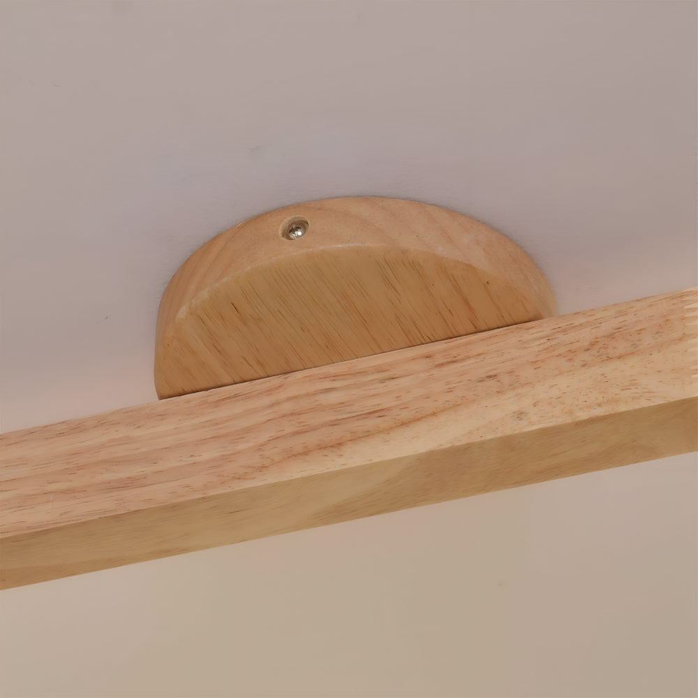 Woodsy Taklampa - Cylindrisk Träspotlight - Justerbar LED Belysning