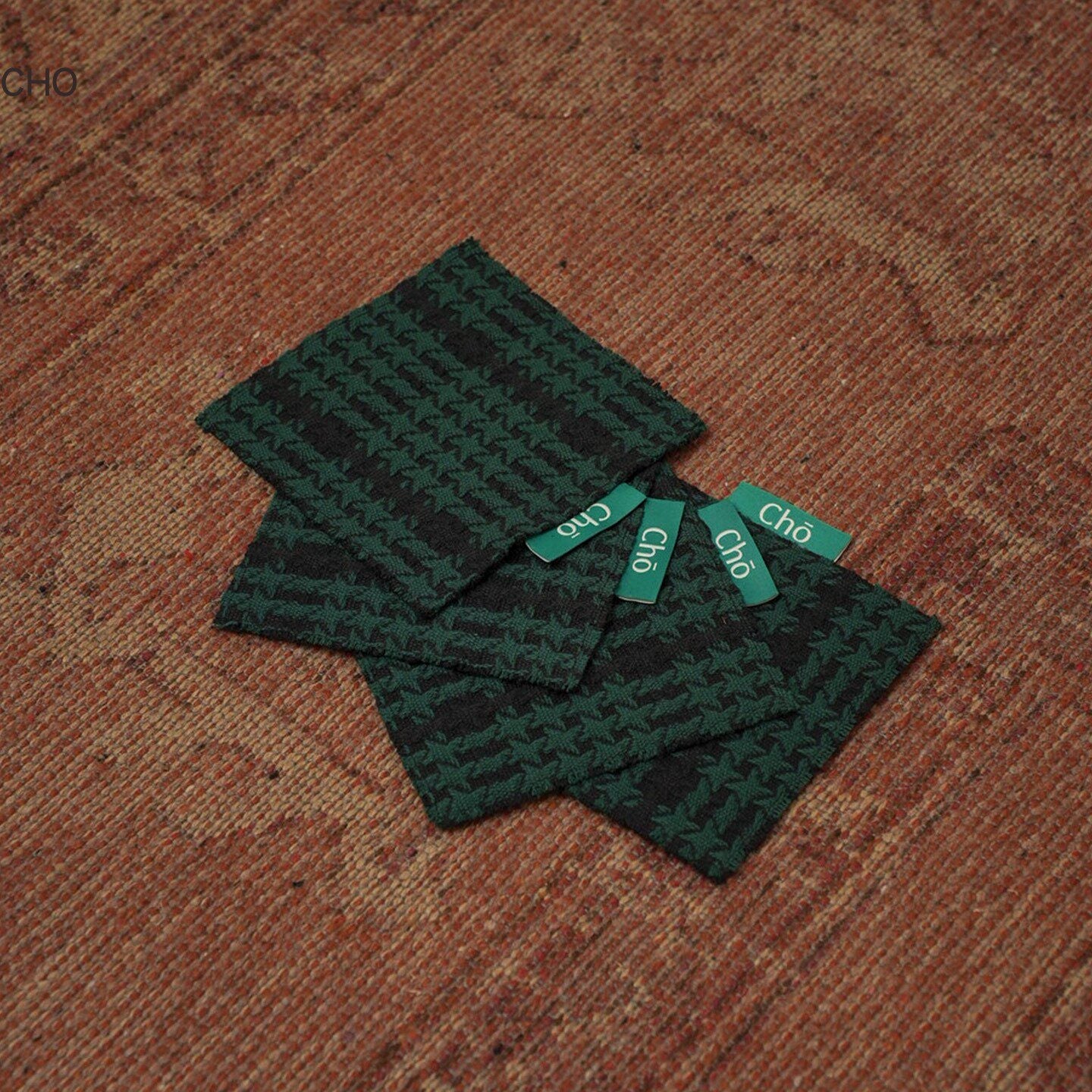 Bomull Underlägg Handvävd Vintage Stil