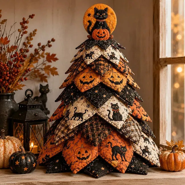 DIY Sykit För Quiltad Halloween Dekoration