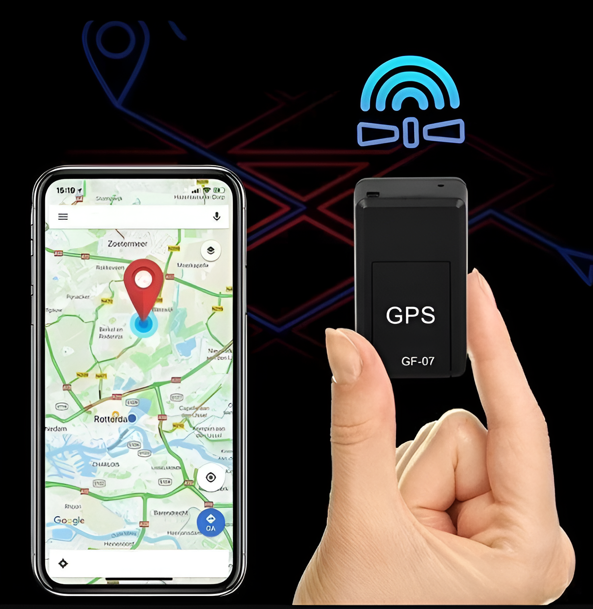 GPS Tracker Magnetisk Mini – Global Täckning & Realtidsspårning för Ultimat Säkerhet