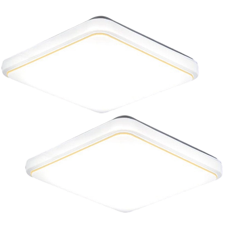 Taklampa LED Fyrkantig För Vardagsrum