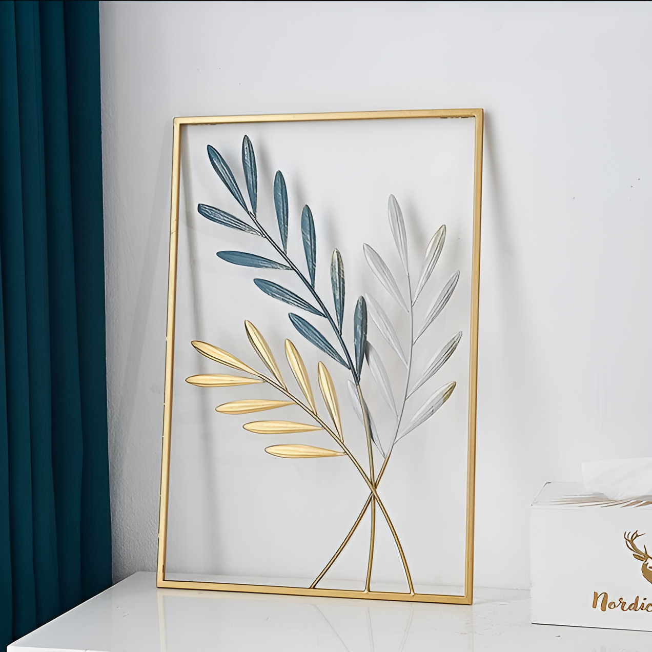 Metallväggkonst Nordisk Design