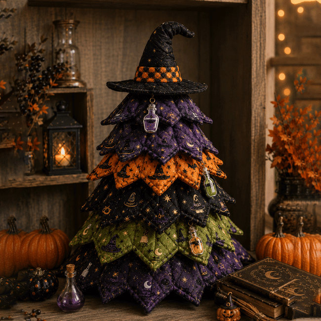 DIY Sykit För Quiltad Halloween Dekoration